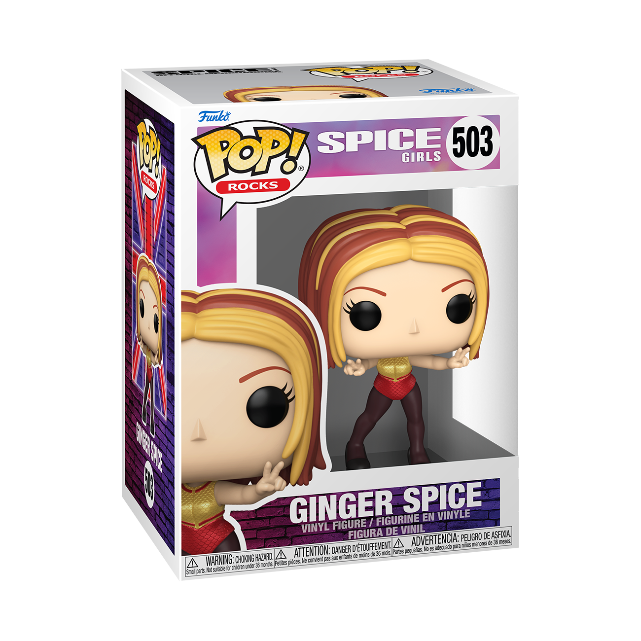 Funko Pop! Rocks Spice Girls Ginger Spice Wannabe Vinyl Figure #503