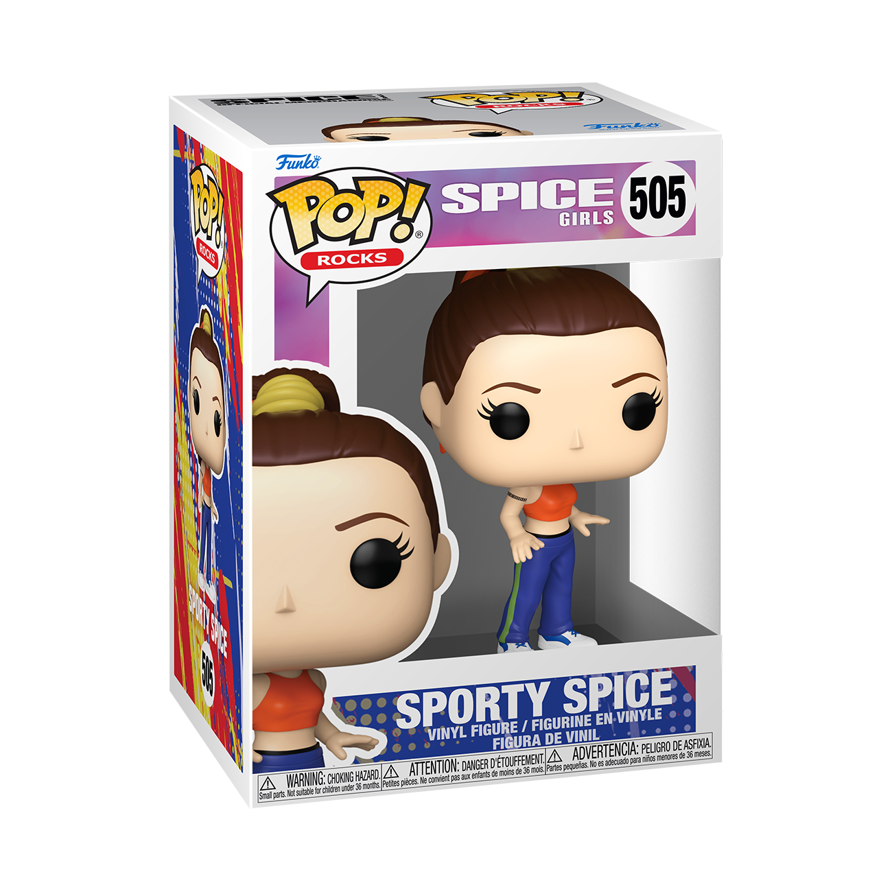 Funko Pop! Rocks Spice Girls Sporty Spice Wannabe Vinyl Figure