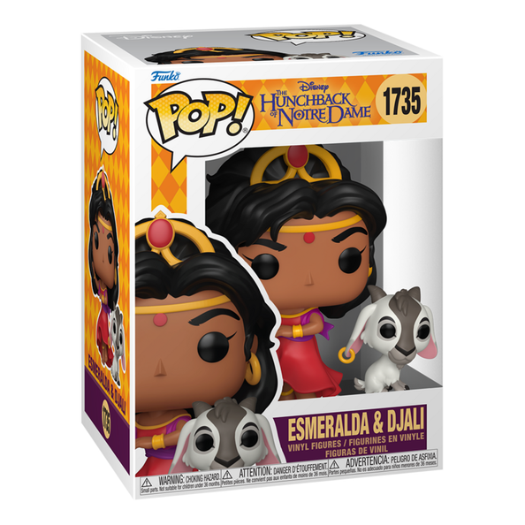 Funko Pop! & Buddy Disney The Hunchback of Notre Dame Esmeralda & Djali