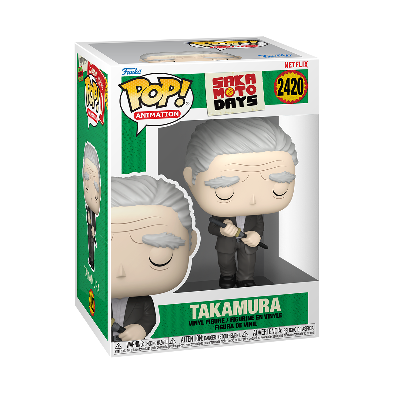 Funko Pop! Animation Sakamoto Days Takamura Vinyl Figure #2420