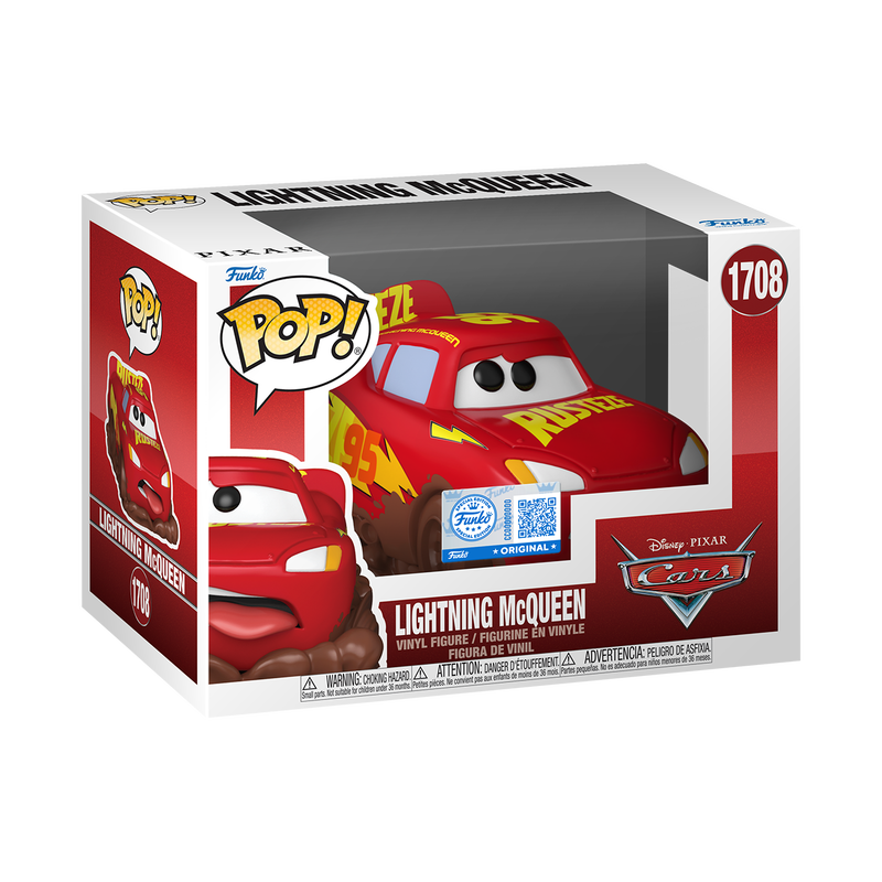 Funko Pop! Disney Pixar Cars Lightning McQueen Exclusive Vinyl Figure #1708