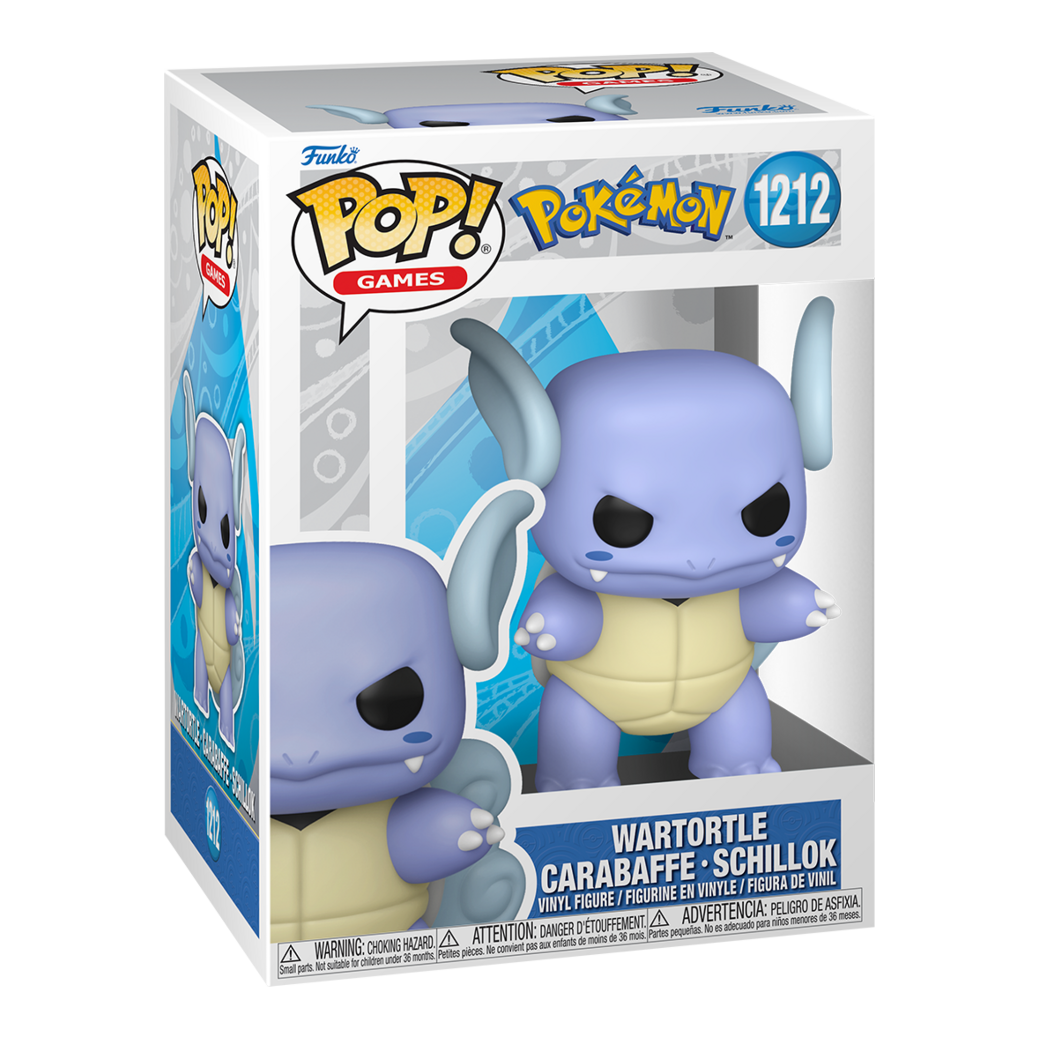 Funko Pop! Games Pokémon Wartortle Vinyl Figure #1212