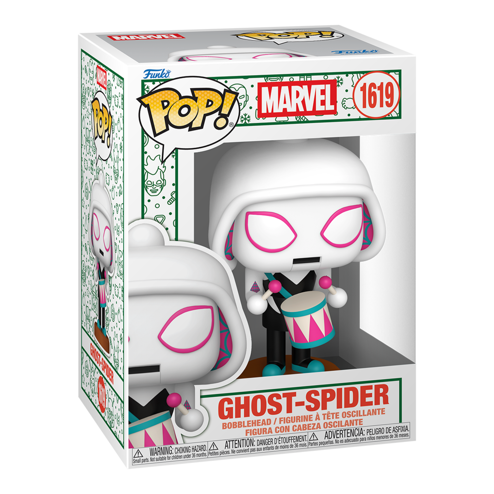 Funko Pop! Marvel Ghost-Spider Nutcracker Vinyl Figure