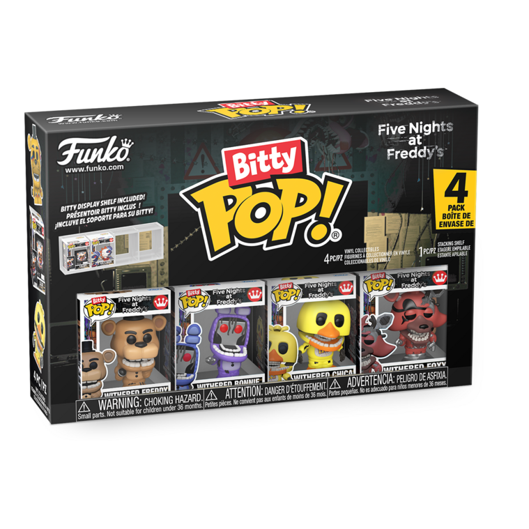Funko Bitty POP! Five Nights at Freddy’s Withered 4-Pack Series 6
