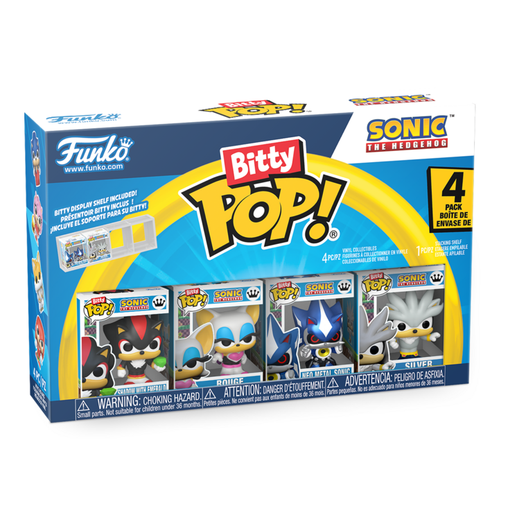 Funko Bitty POP! Sonic the Hedgehog Shadow 4-Pack