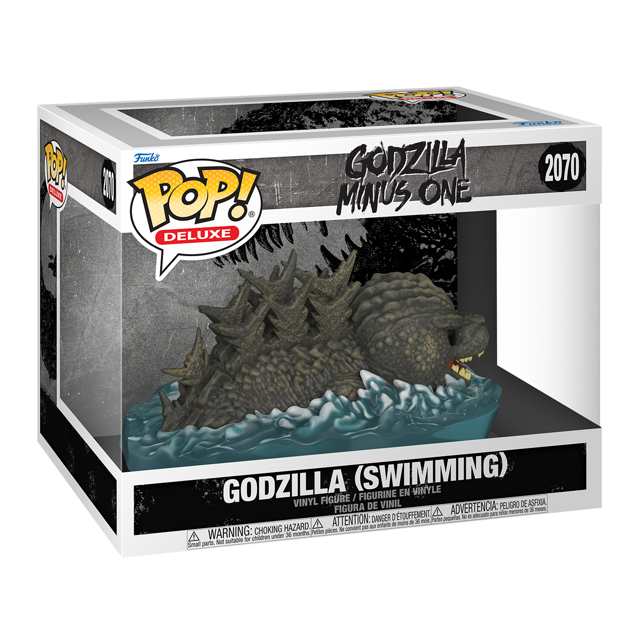 Funko Pop! Deluxe Godzilla Minus One Godzilla Swimming #2070