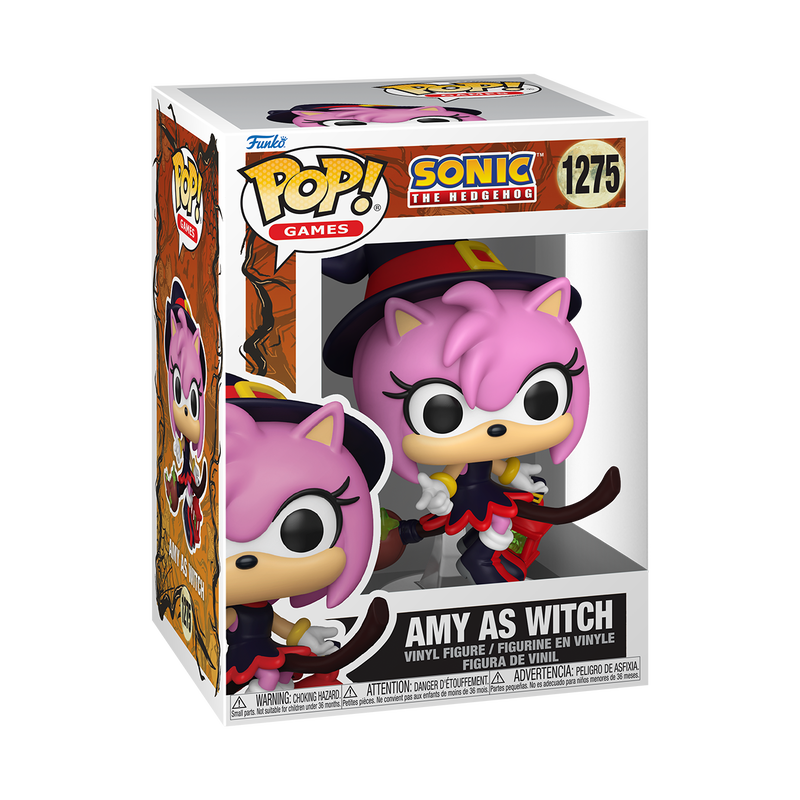Funko Pop! Games Sonic the Hedgehog Amy as Witch Vinyl Figure 1275
