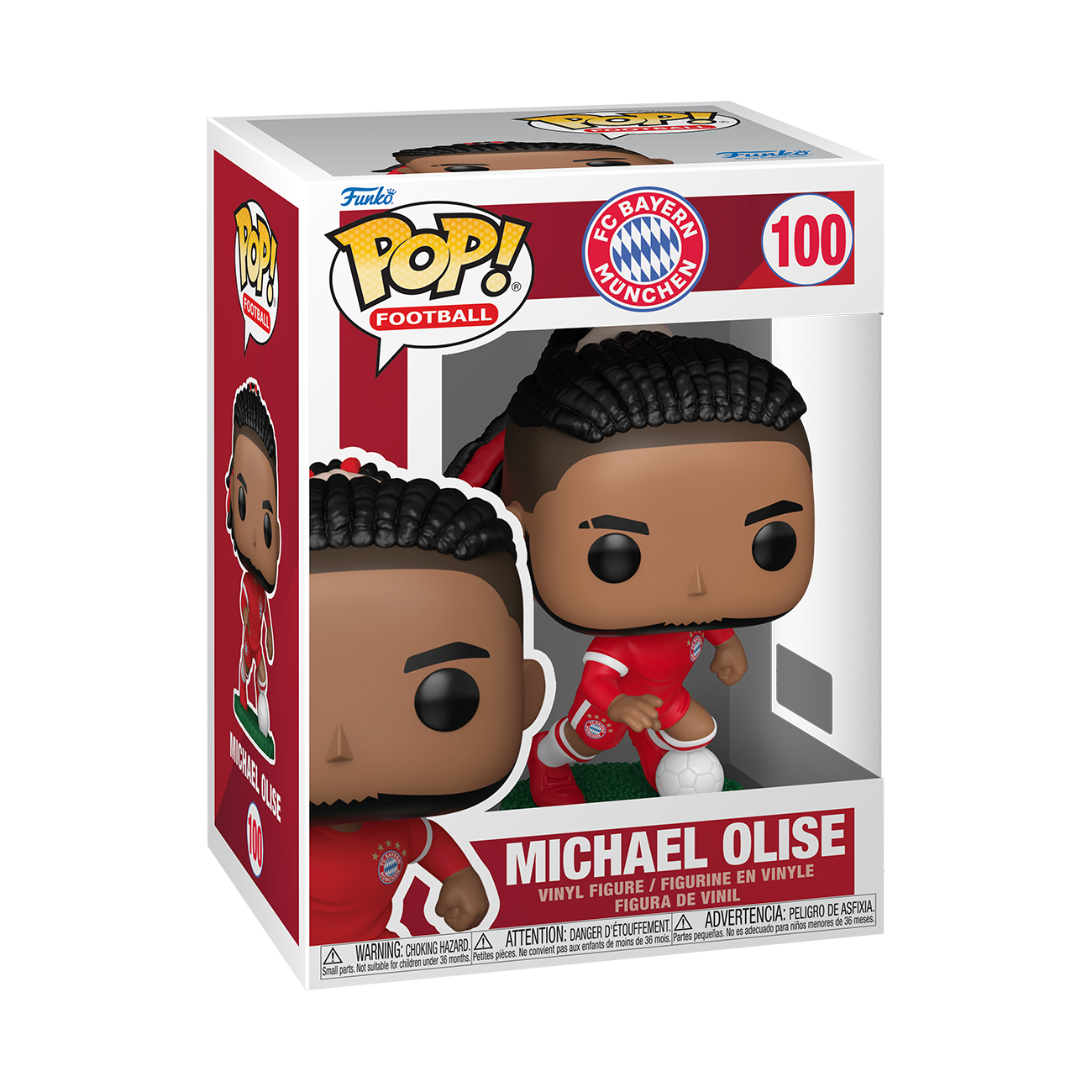 Funko Pop! Football FC Bayern Munich Michael Olise #100 Vinyl Figure