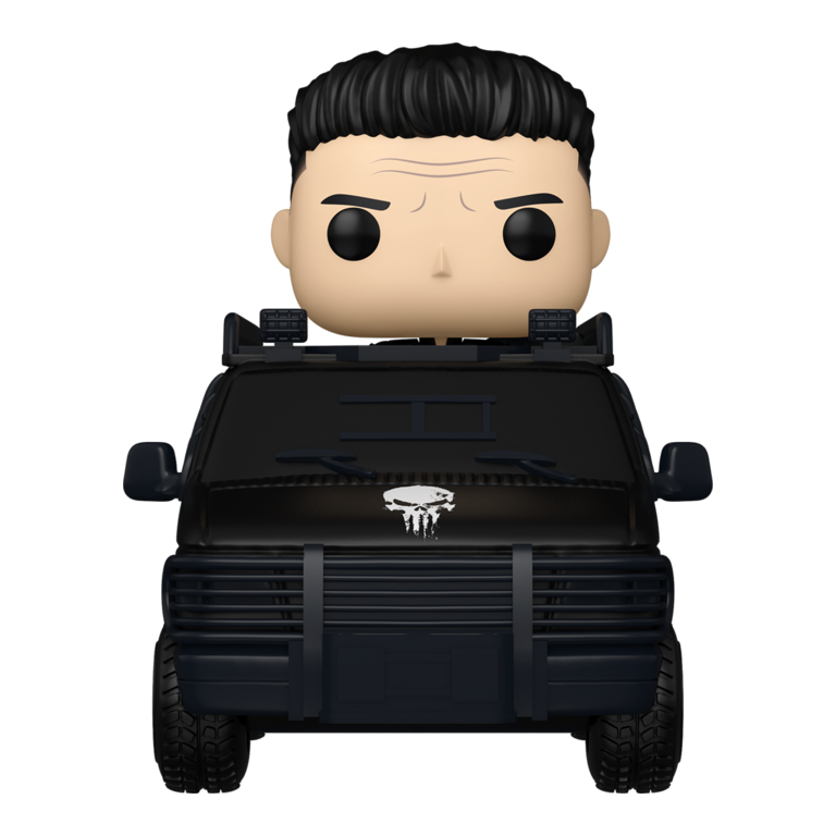Funko Pop! Vinyl Rides Deluxe Marvel Spider Man: Brand New Day Punisher with Van