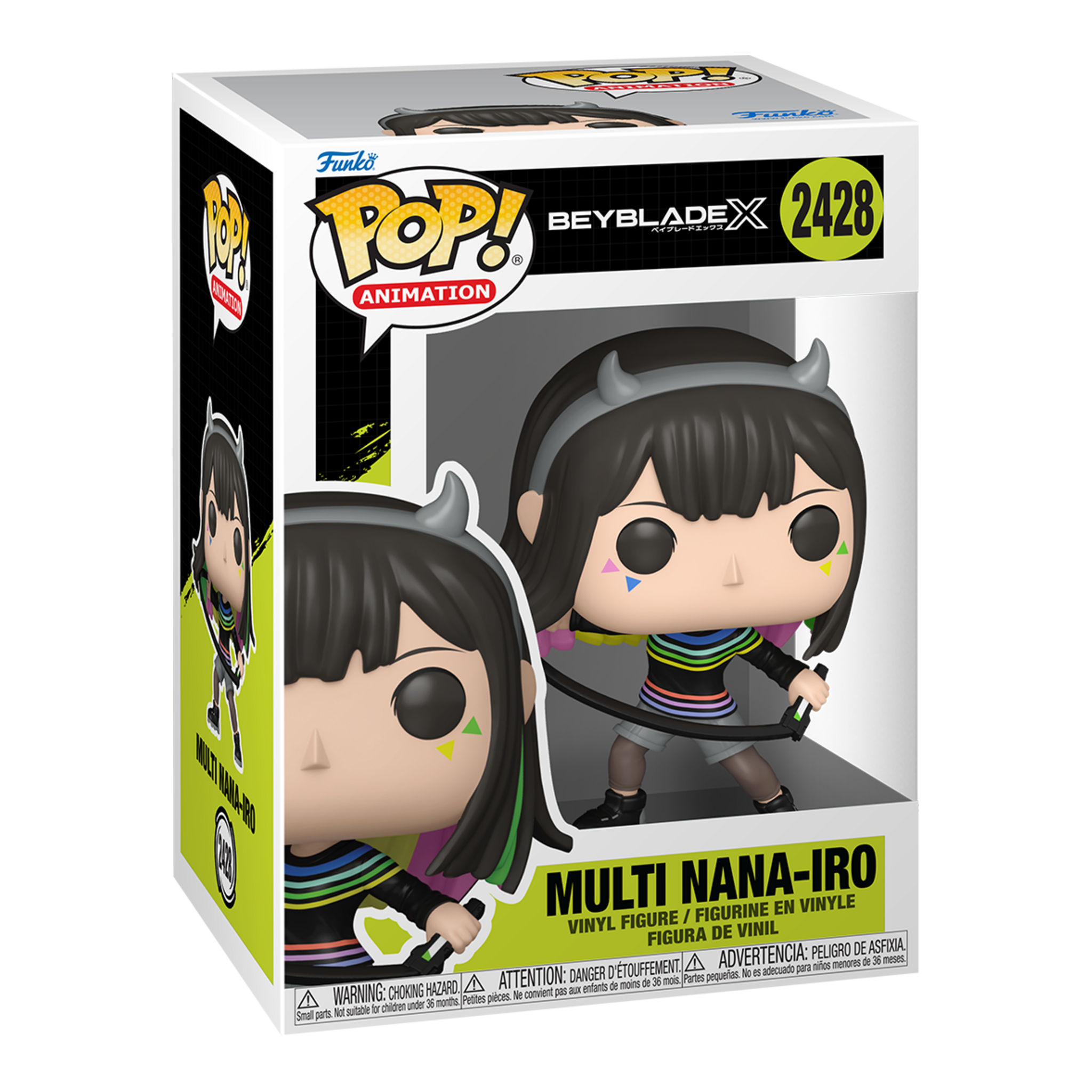 Funko Pop! Animation Beyblade X Multi Nana-Iro Vinyl Figure #2428