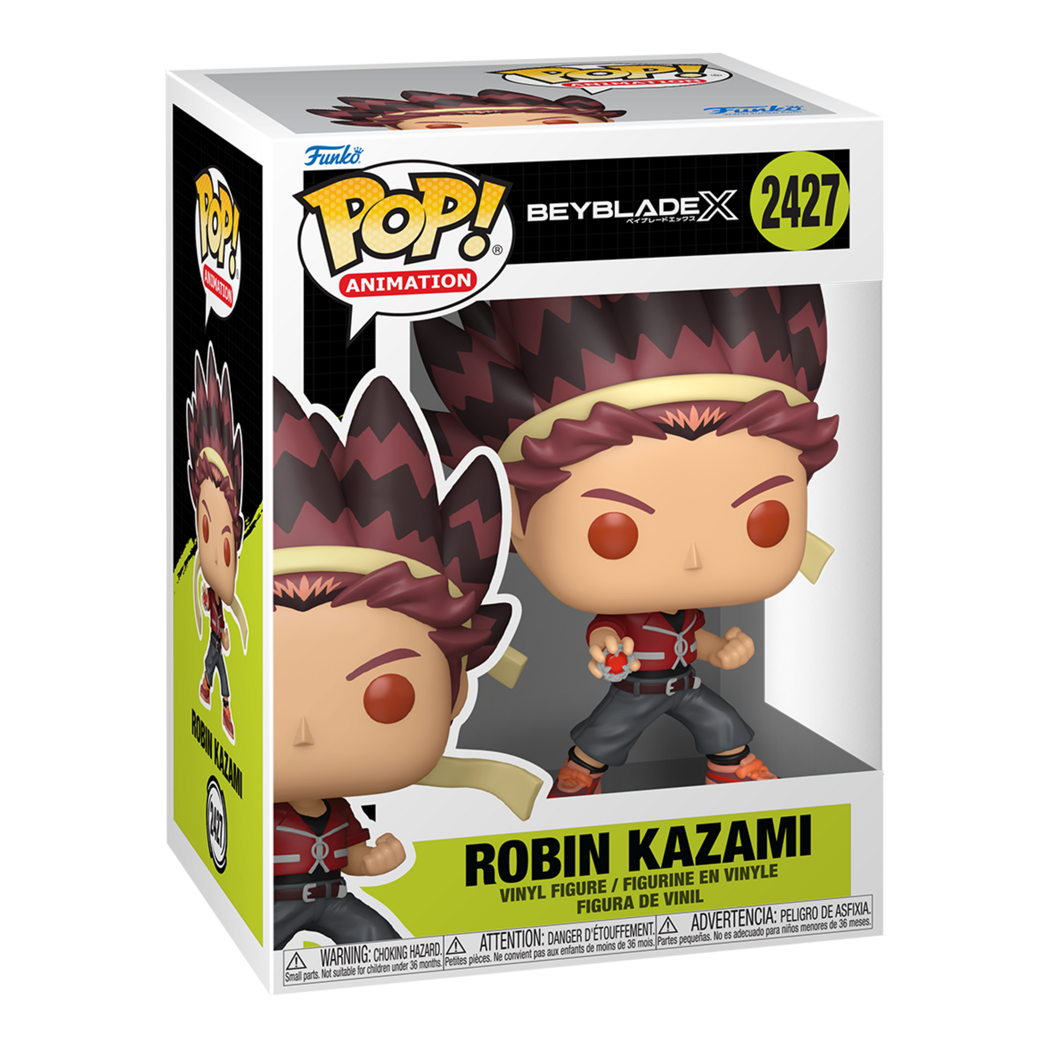 Funko Pop! Animation Beyblade X Robin Kazami Vinyl Figure #2427