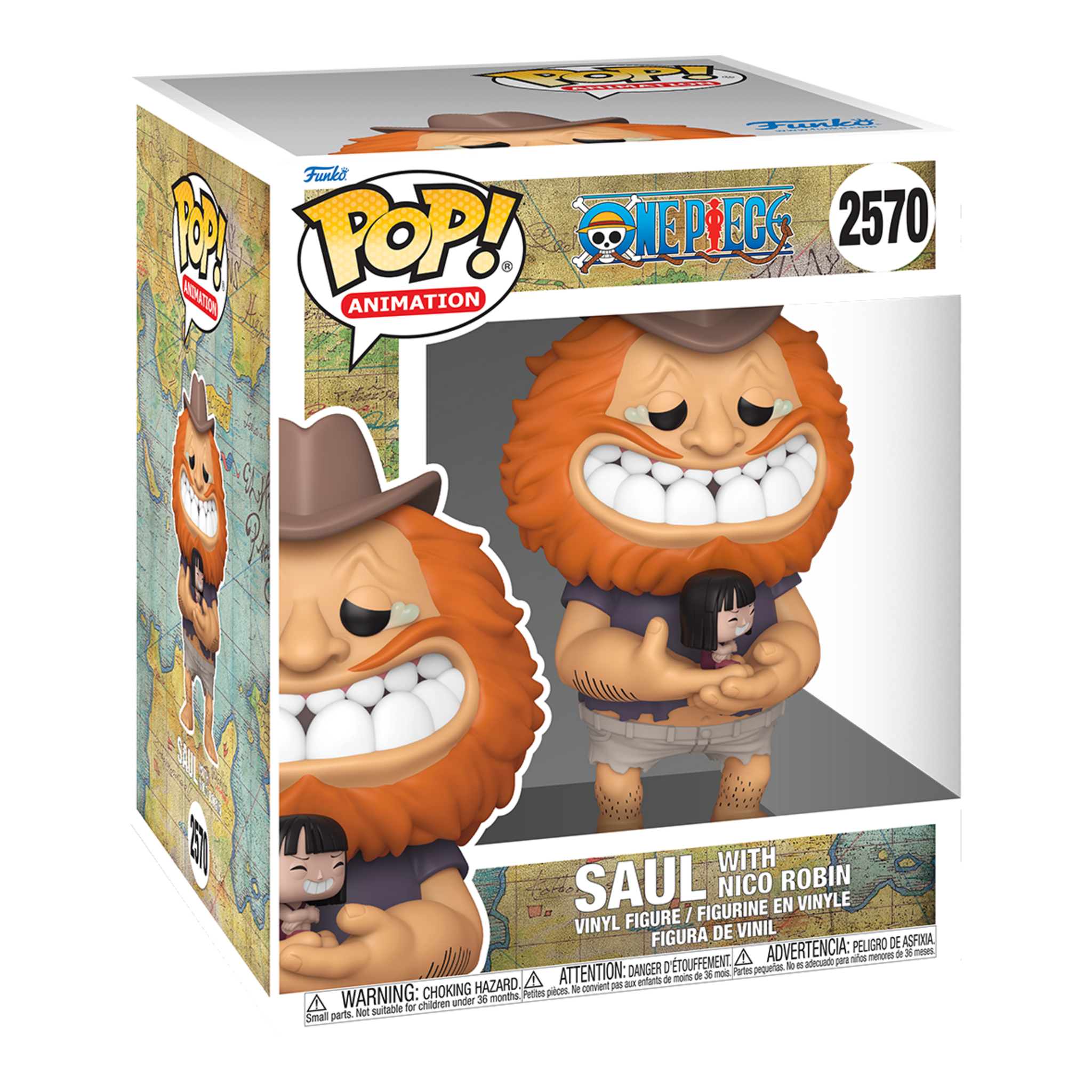 Funko Pop! Super One Piece Saul with Nico Robin #2570