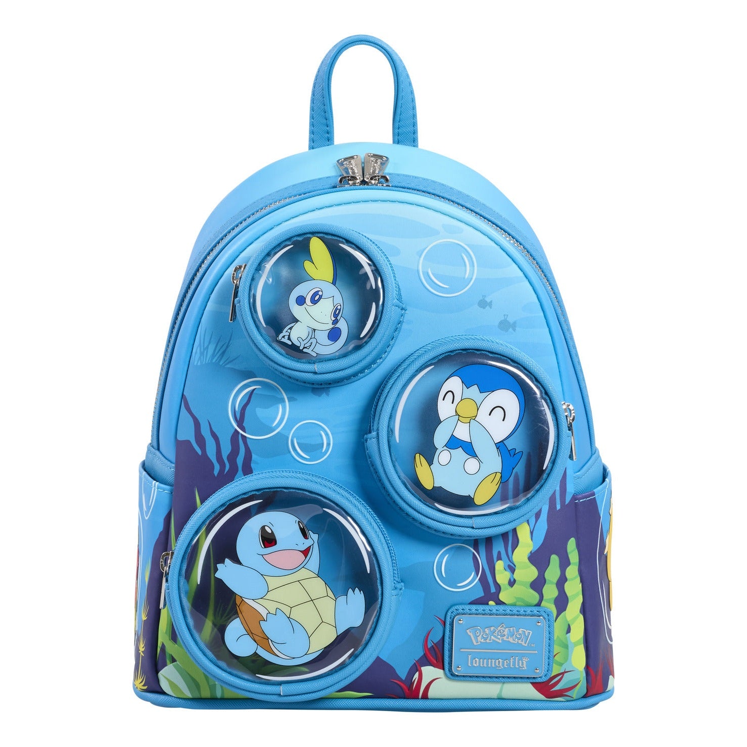 Loungefly – Pokémon Water Mini Backpack with Bubbles Design