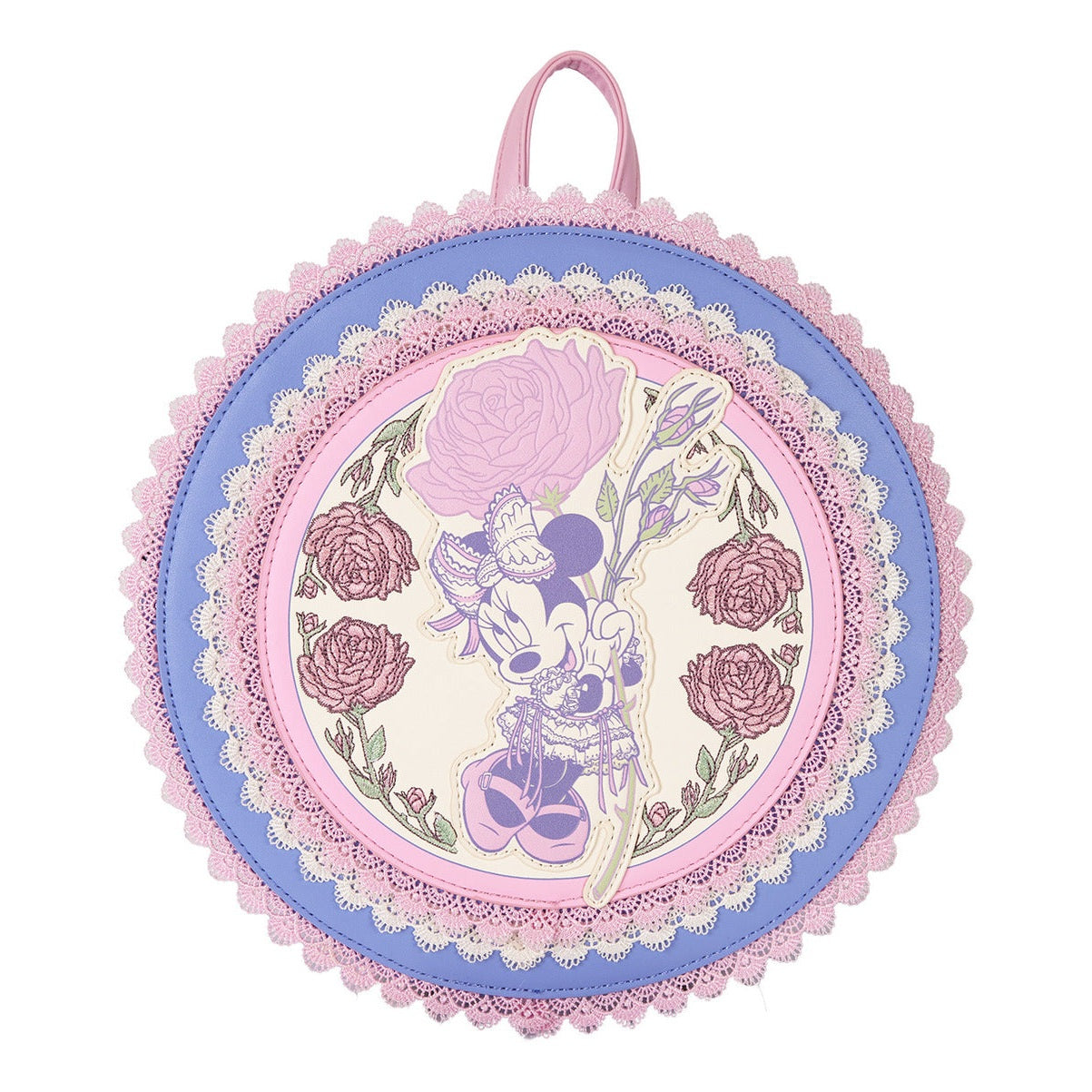 Loungefly - Minnie Floral and Lace Ears Crossbody Bag
