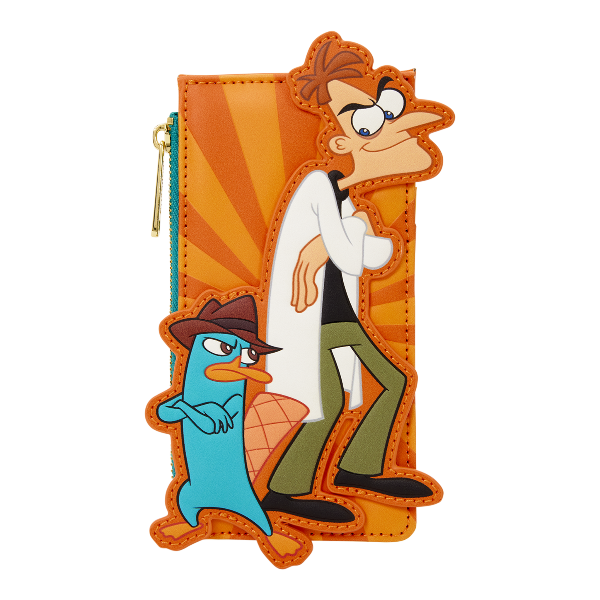 Loungefly Disney Phineas & Ferb Dr. Doofenshmirtz & Perry Card Holder