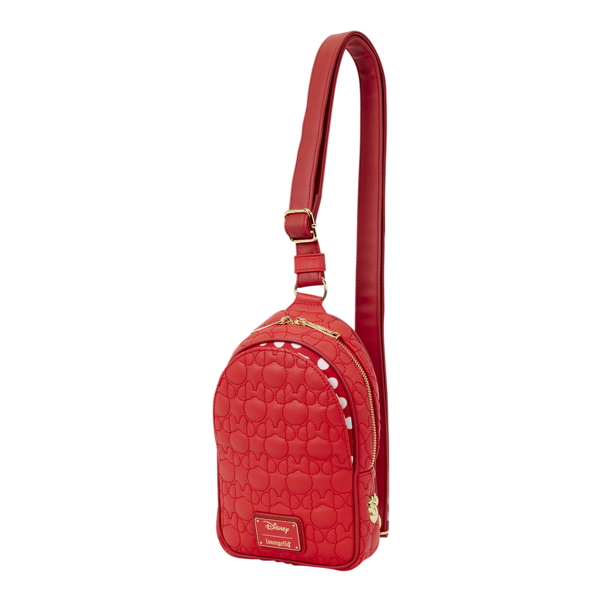 Loungefly Disney Minnie Mouse Silhouette Sling Crossbody Bag