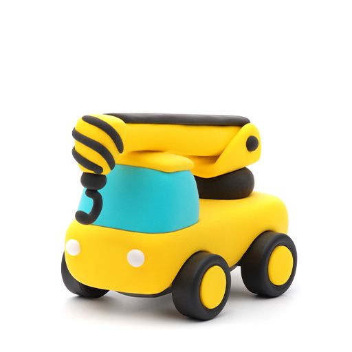 Hey Clay Construction Vehicles 12 Can Modelling Clay Set