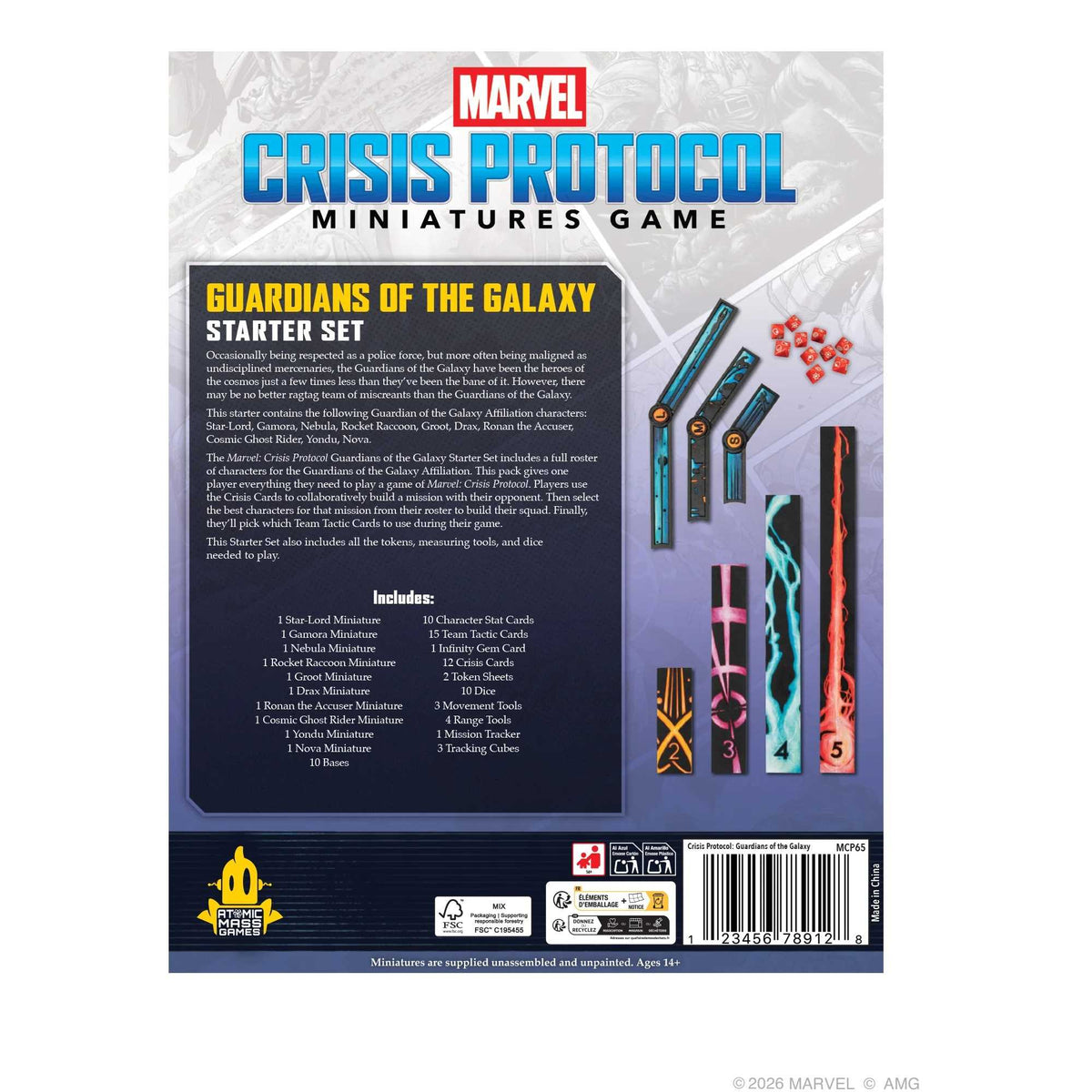 Marvel: Crisis Protocol – Guardians of the Galaxy Starter Set