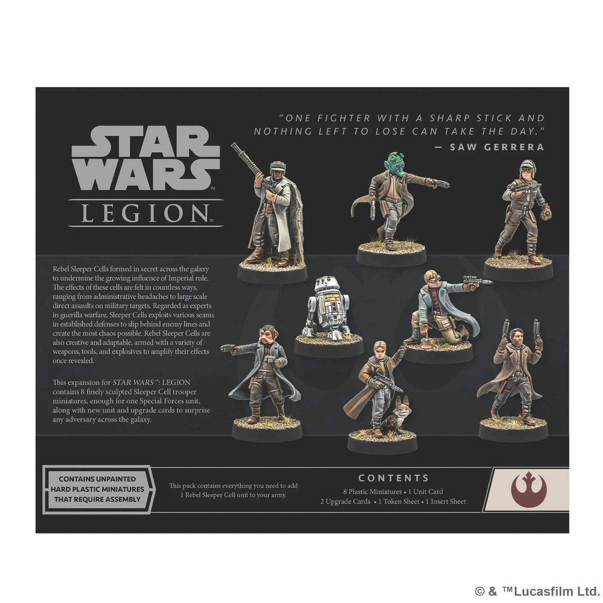 Star Wars: Legion Rebel Sleeper Cell Expansion