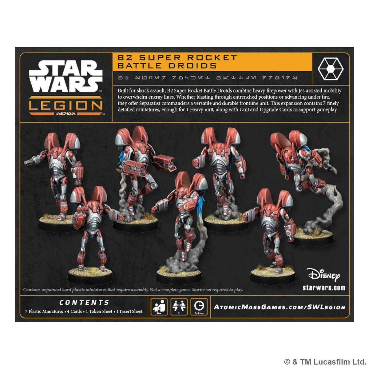 Star Wars: Legion – B2 Super Battle Droid Rocket Troopers