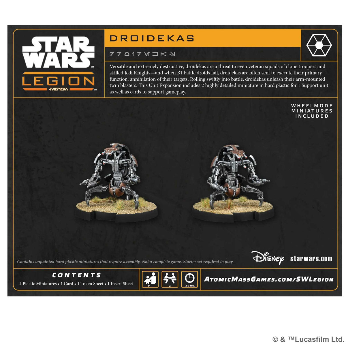 Star Wars: Legion – Droidekas Unit Expansion