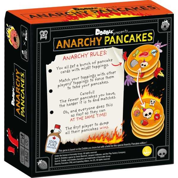Dobble Anarchy Pancakes (Clutch Box)