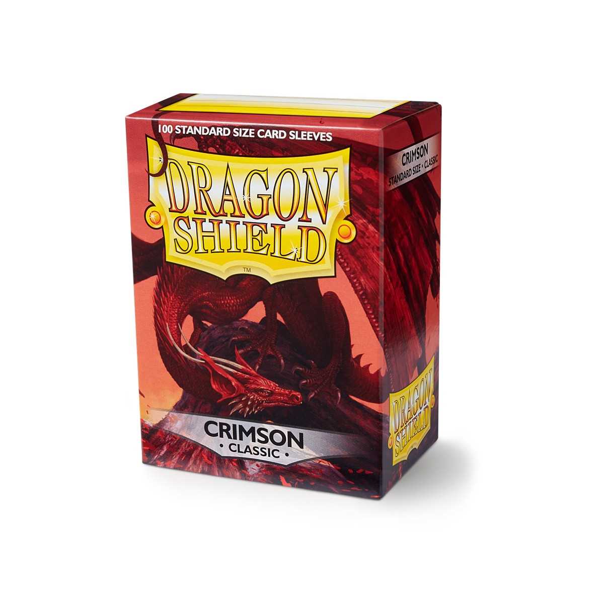 Dragon Shield Classic Card Sleeves Crimson, 100 Count