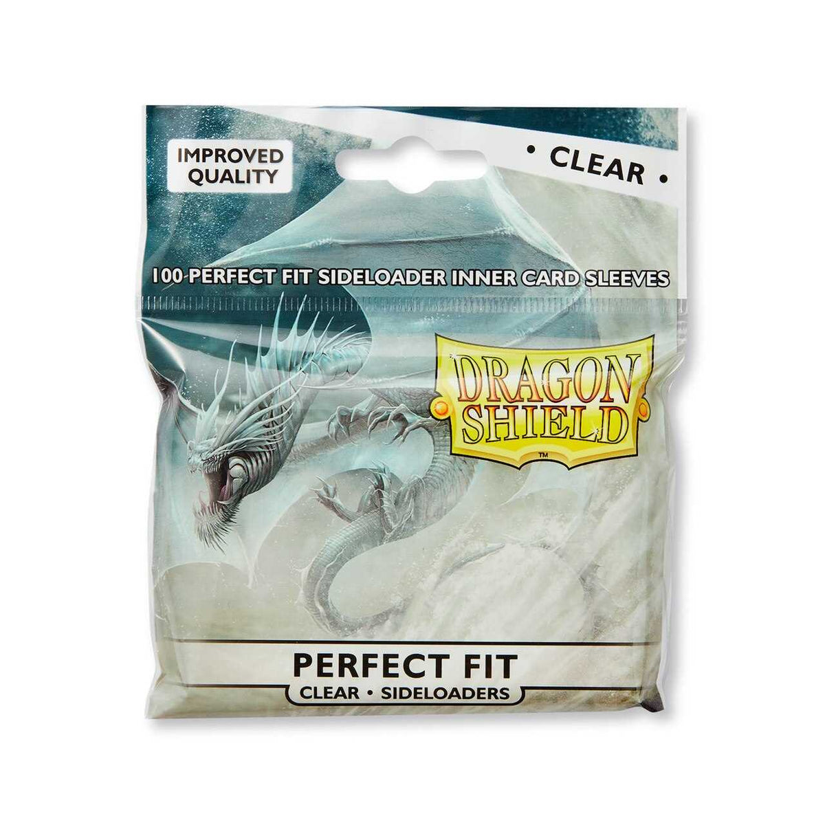 Dragon Shield Perfect Fit Sideloader Clear Card Sleeves – 100 Pack