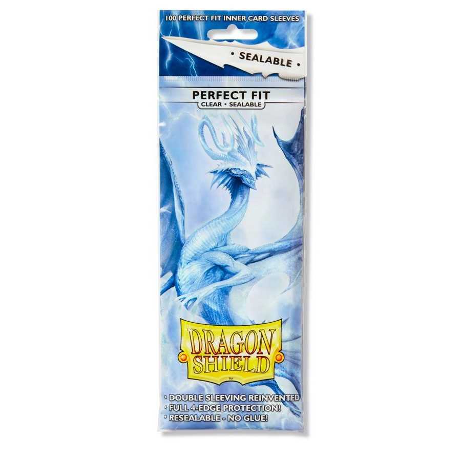 Dragon Shield Perfect Fit Sealable Clear Card Sleeves