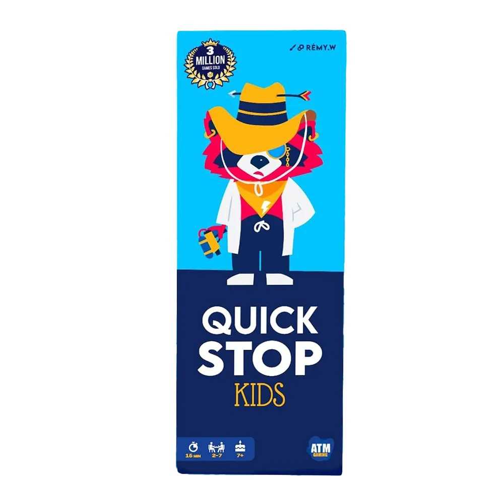 ATM Gaming Quickstop Kids Card Game
