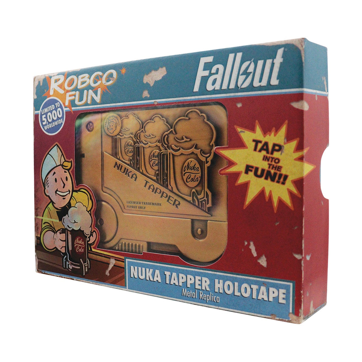 Fallout Nuka Tapper Limited Edition Metal Holotape Replica