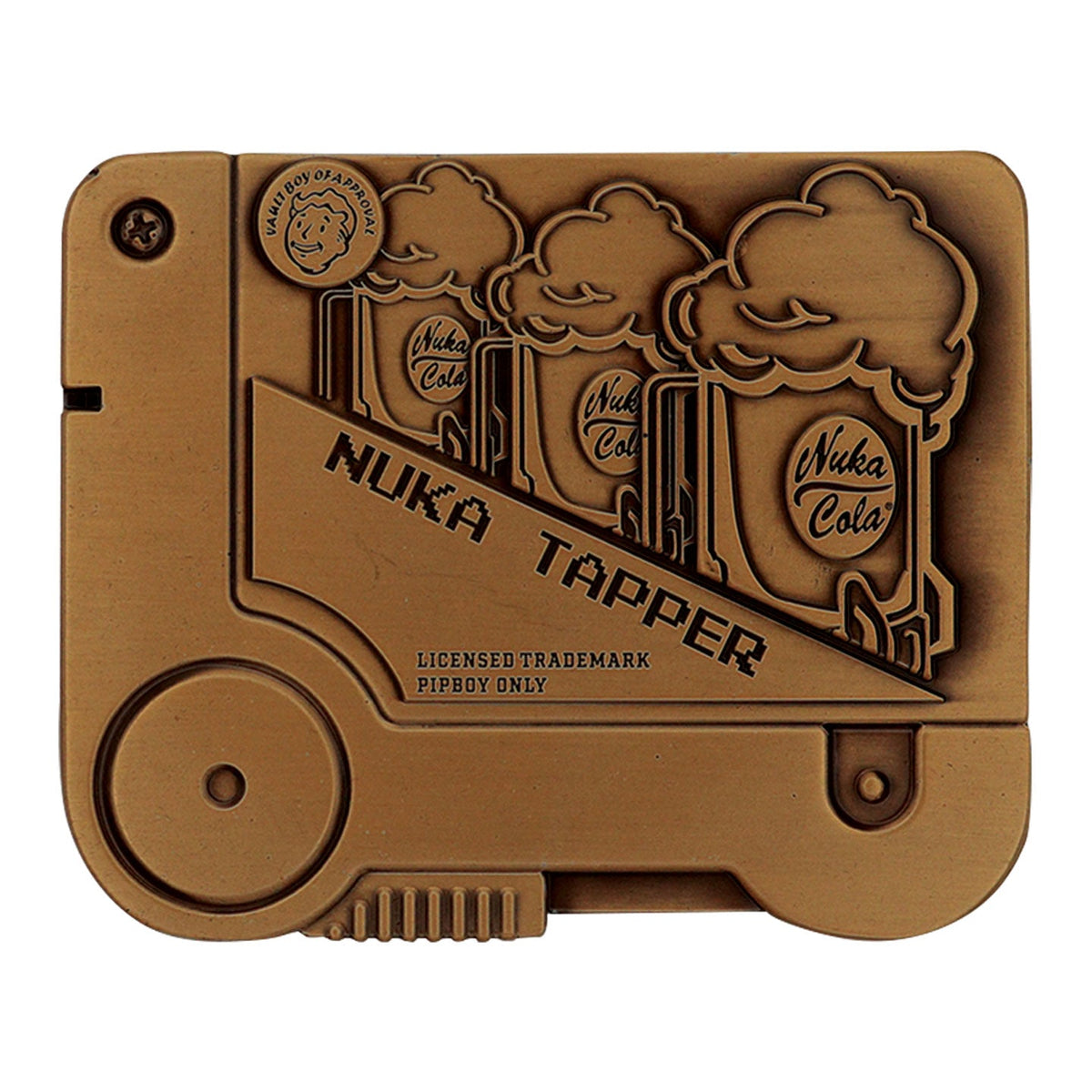 Fallout Nuka Tapper Limited Edition Metal Holotape Replica