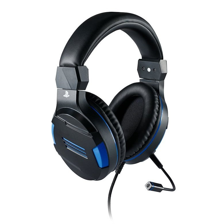 Bigben Officially Licensed PlayStation Stereo Gaming Headset V3 - Black & Blue