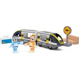 BRIO World Bluey Train 7-Piece Wooden Railway Toy