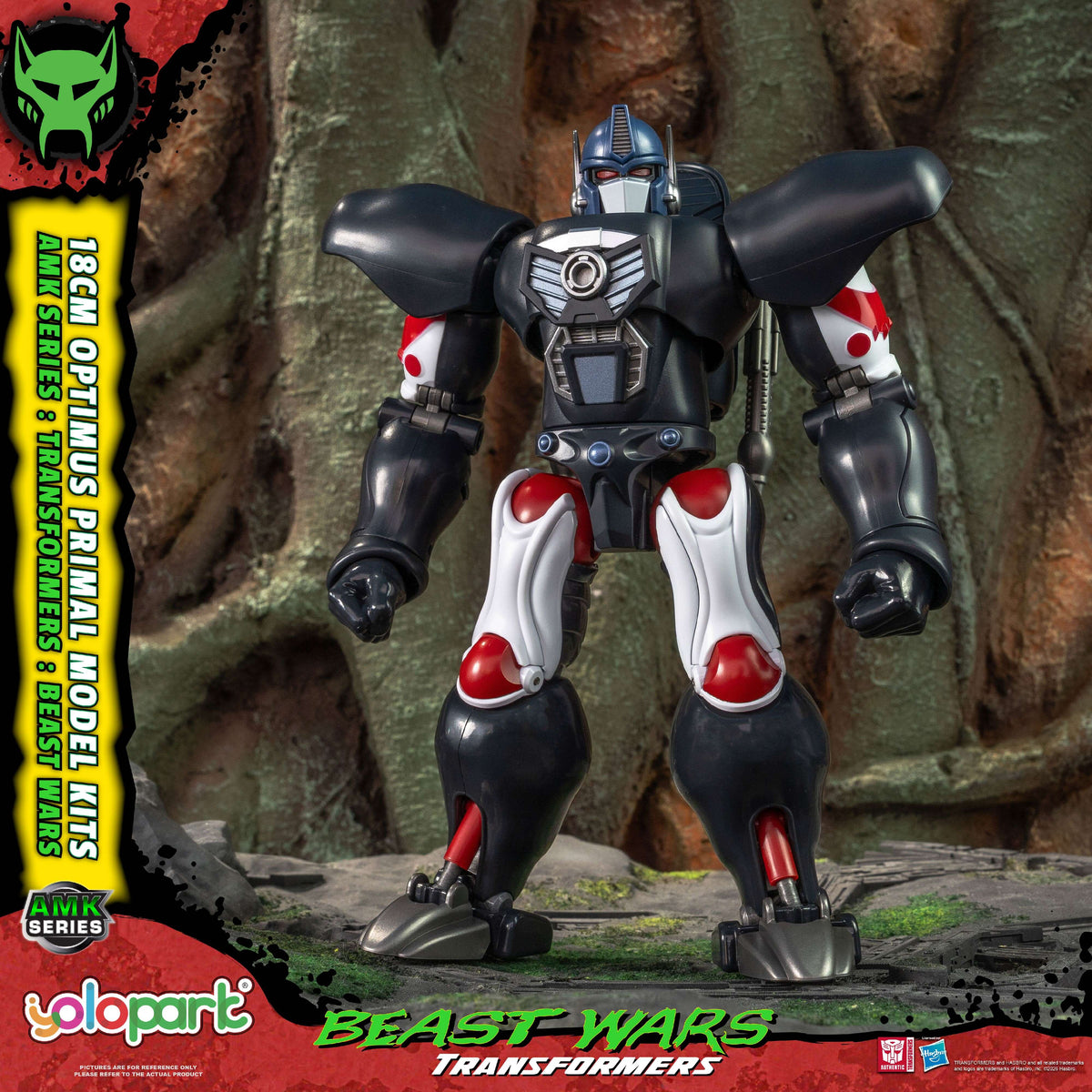 YOLOPARK Transformers: Beast Wars Optimus Primal 18cm AMK Model Kit