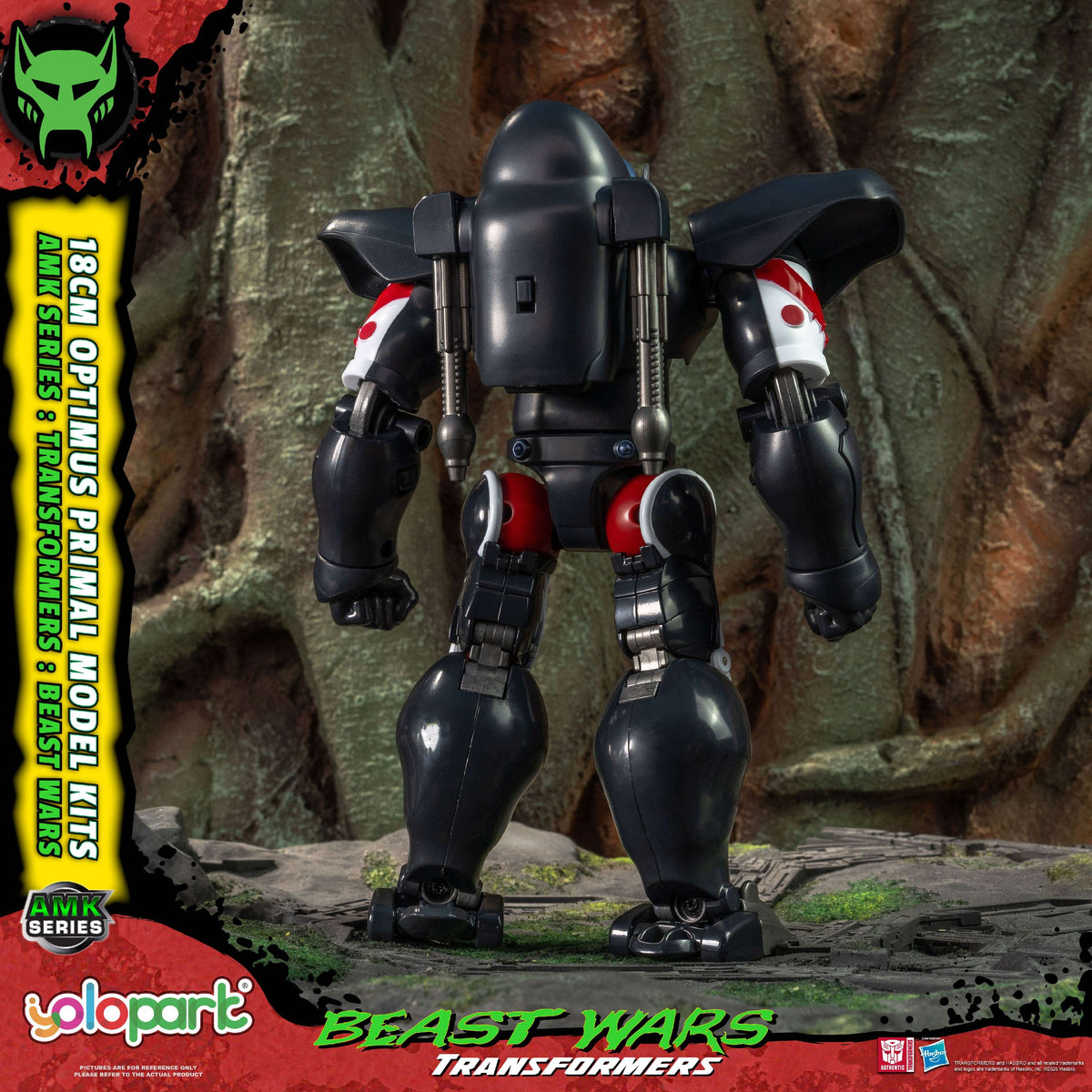 YOLOPARK Transformers: Beast Wars Optimus Primal 18cm AMK Model Kit