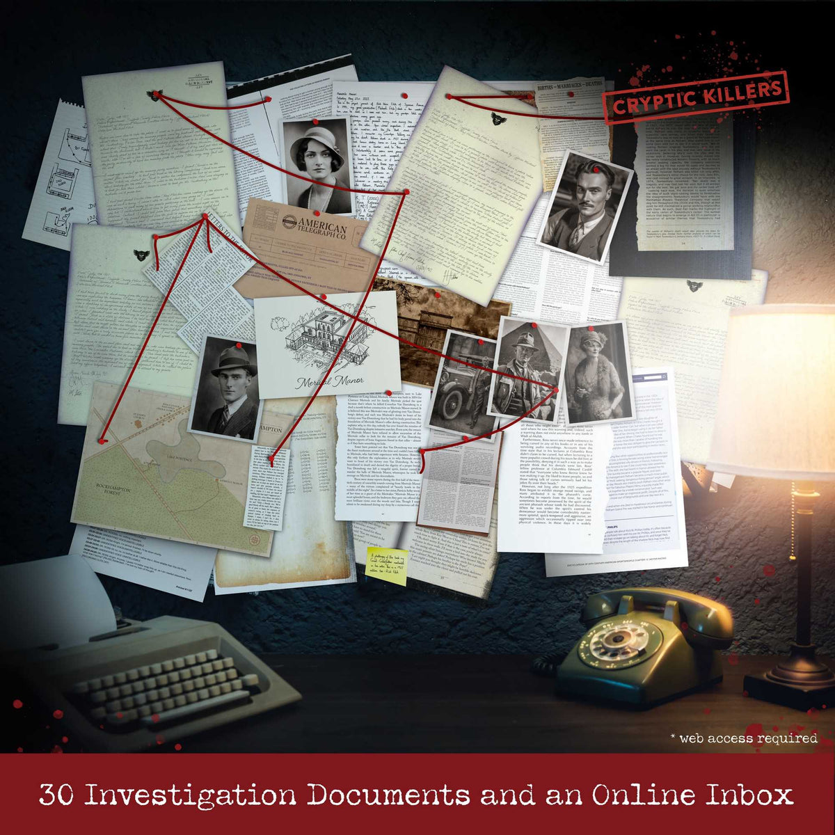 Cryptic Killers: Murder at Merivale Manor