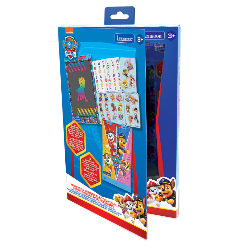 Lexibook PAW Patrol 11-Inch Multicolour E-Ink Drawing Tablet with Stencils