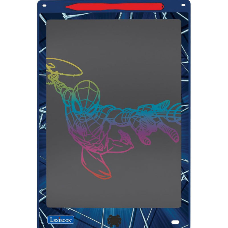 Lexibook Marvel Spider-Man 11-Inch Multicolour E-Ink Drawing Tablet with Stencils