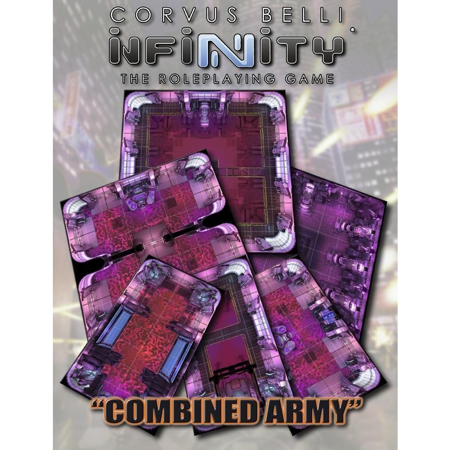 Infinity RPG: Combined Army Geomorphic Tile Set