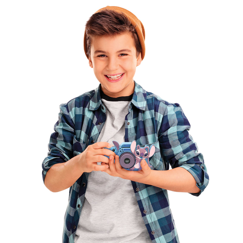 Lexibook Disney Stitch Kids’ Digital Camera with Protective Cover