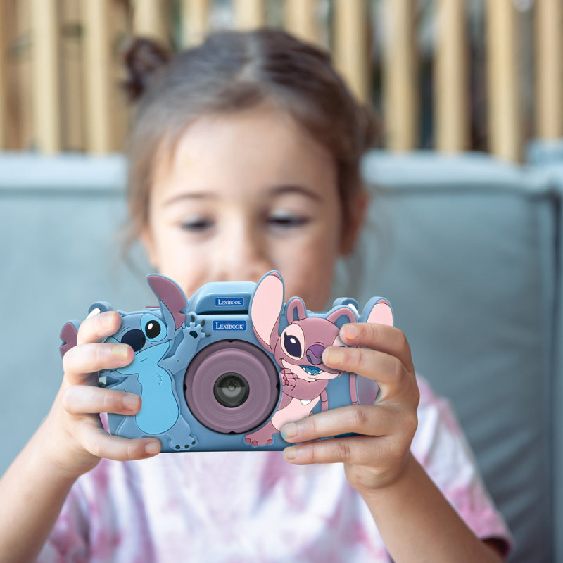 Lexibook Disney Stitch Kids’ Digital Camera with Protective Cover