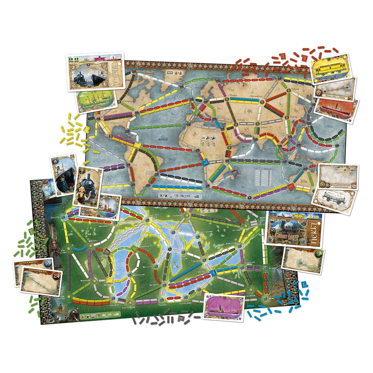 Ticket to Ride: Rails & Sails