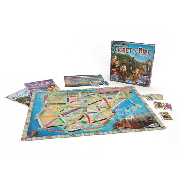 Ticket to Ride Map Collection 8: Iberica & South Korea