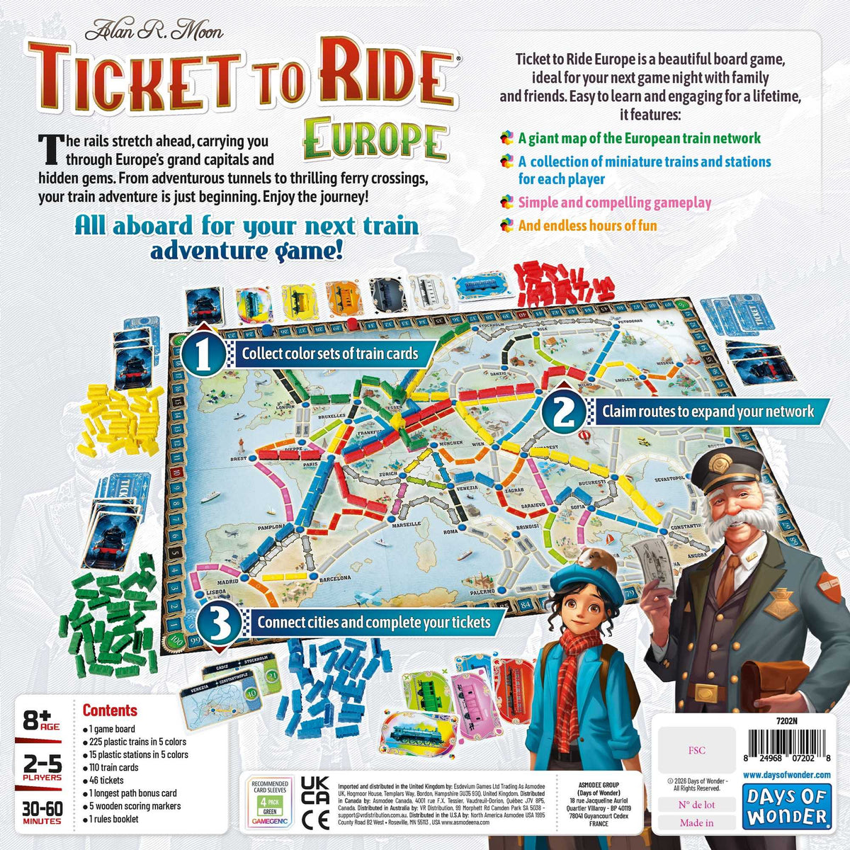 Ticket to Ride Europe (Refresh)