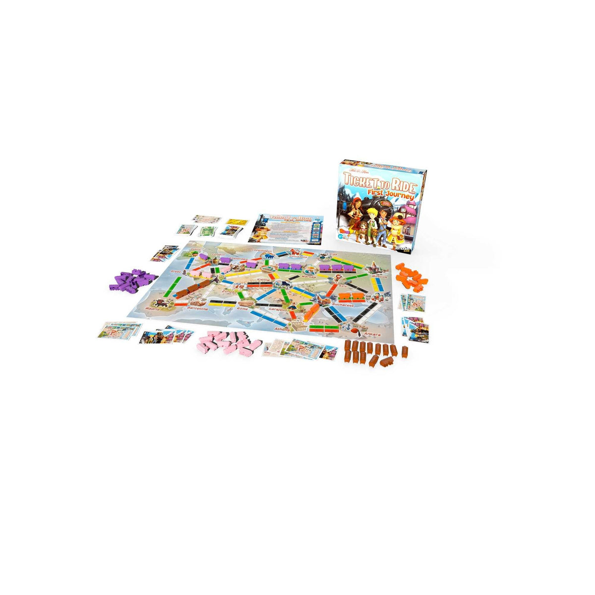 Ticket to Ride: First Journey Europe 2026 Refresh