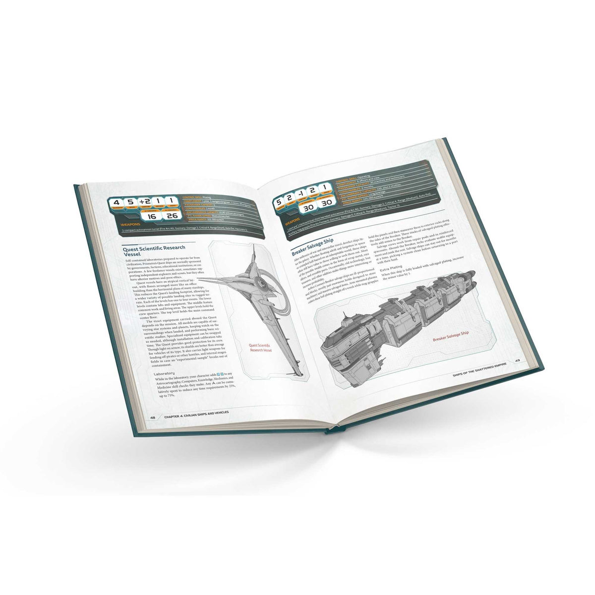 Genesys RPG: Twilight Imperium – Ships of the Shattered Empire