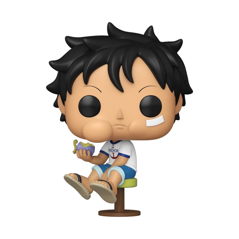 Funko Pop! Animation One Piece Kid Luffy Eating Devil Fruit Vinyl Figure #2402