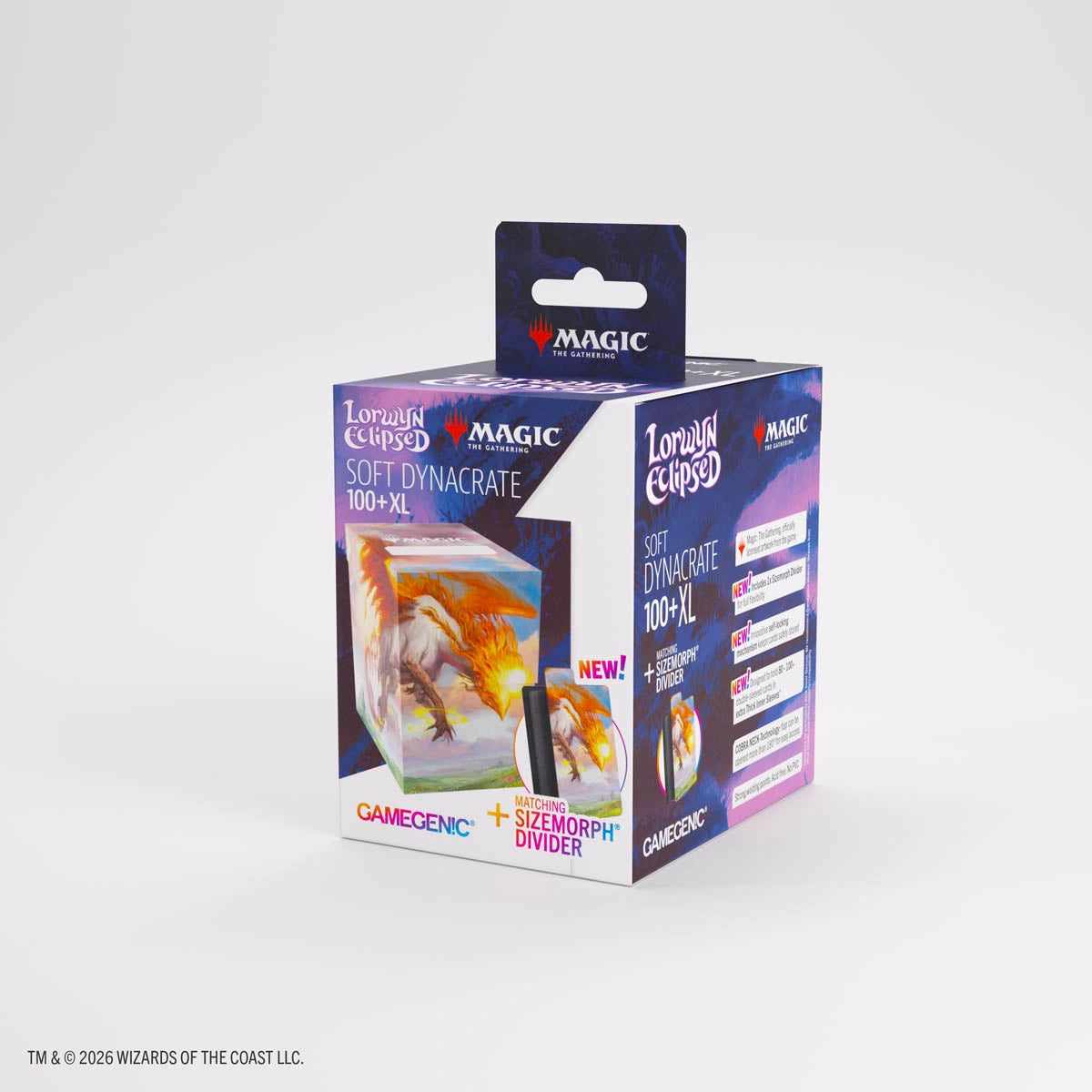 Gamegenic Magic: The Gathering Lorwyn Eclipsed Soft Dynacrate 100+ XL – Eirdu, Carrier of Dawn / Isilu, Carrier of Twilight