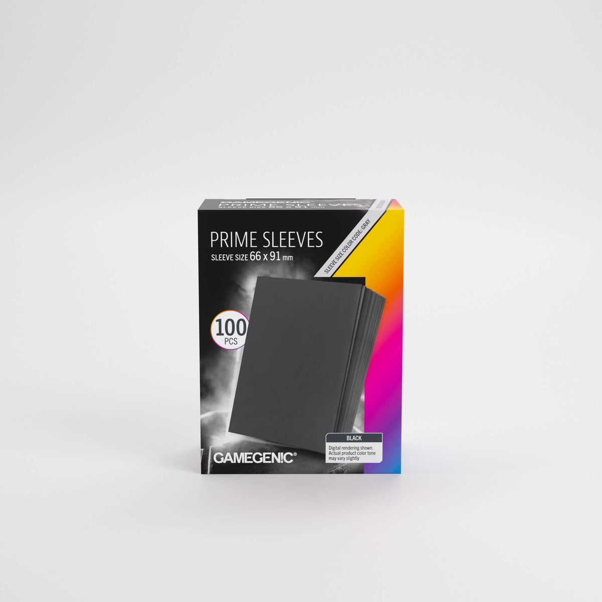 Gamegenic Prime Sleeves Black 66 x 91 mm, 100 ct.